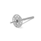 Дюбель ТУНДРА, для утеплителя, с металлическим гвоздём, 10×120 мм, серый, 50 шт. 9250530