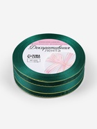 Лента декоративная, капроновая/атласная, с люрексом, 25 мм, 18±1 м, цвет изумрудный - Фото 4