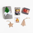 Набор подарочный "Happy New Year" плед и аксессуары - Фото 2