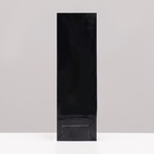 Пакет бумажный фасовочный, чёрный, трёхслойный, глянцевый, 5,5 х 3 х 17 см - Фото 2