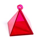 Грузик для воздушных шаров «Пирамидка», 8 х 6 х 6 см, цвета МИКС - Фото 2