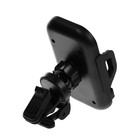 Держатель для телефона Cartage, в дефлектор, раздвижной, 6-11 см, чёрный - Фото 3