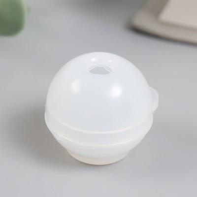 Молд силиконовый «Шар», набор 2 части, d=2 см 3×3×2.5 см