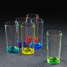 Стакан стеклянный «Гладкий», 290 мл, цвет микс (комплект 24 шт) - фото 24425172