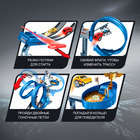 Автотрек-парковка «Крутая петля», с запуском, 2 в 1, с 10 машинами - фото 21770682