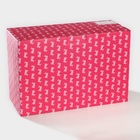 Блюдо сервировочное Доляна «Зайка», 26×19.5×10.5 см, доломит, розовый - Фото 6