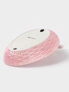 Блюдо сервировочное Доляна «Зайка», 26×19.5×10.5 см, доломит, розовый - Фото 8