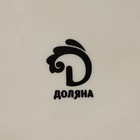 Блюдо сервировочное Доляна «Зайка», 26×19.5×10.5 см, доломит, голубой - Фото 5
