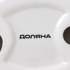 Конфетница Доляна «Зайка», 240 мл, 21.5×12.5×11.5 см, доломит, розовая - Фото 6