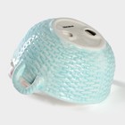 Конфетница Доляна «Зайка», 19.5×16.5×12.5 см, доломит, голубая - Фото 5