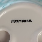 Конфетница Доляна «Зайка», 19.5×16.5×12.5 см, доломит, голубая - Фото 9