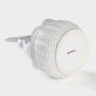 Конфетница Доляна «Зайка», 13.3×21.5 см, доломит, белая - Фото 3