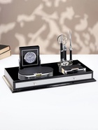 Набор настольный канцелярский 7 в1 с визитницей, карандашницей, лупой и ножом для писем - Фото 1