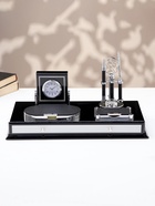 Набор настольный канцелярский 7 в1 с визитницей, карандашницей, лупой и ножом для писем - Фото 3