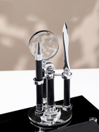 Набор настольный канцелярский 7 в1 с визитницей, карандашницей, лупой и ножом для писем - Фото 8