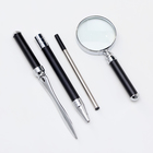 Набор настольный канцелярский 7 в1 с визитницей, карандашницей, лупой и ножом для писем - Фото 9