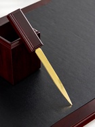 Набор настольный 5 в1 с часами, вишня - Фото 6