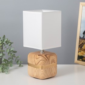 Настольная лампа "Оливия" Е14 40Вт 12,5х12,5х30 см RISALUX