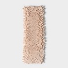 Насадка для плоской швабры Доляна «Пастель», 43×13 см, микрофибра букли, 80 гр, цвет бежевый - фото 97223