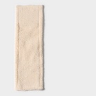 Насадка для плоской швабры Доляна «Пастель», 40×10 см, микрофибра, 60 г, бежевая - Фото 4