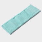 Насадка для плоской швабры «Доляна. Пастель», 40×10 см, микрофибра, 60 г, мятная - Фото 3