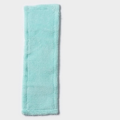 Насадка для плоской швабры «Доляна. Пастель», 40×10 см, микрофибра, 60 г, мятная