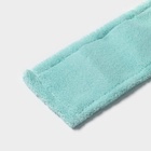 Насадка для плоской швабры «Доляна. Пастель», 40×10 см, микрофибра, 60 г, мятная - Фото 5