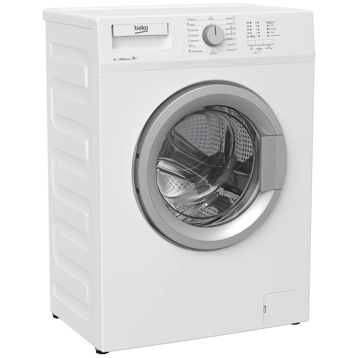 Стиральная машина Beko WDN 635 P1BSW, класс А, 1000 об/мин, до 6 кг, белая - фото 51439853