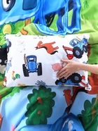 Постельное бельё 1.5-спальное «Синий трактор. Ферма», поплин - Фото 4