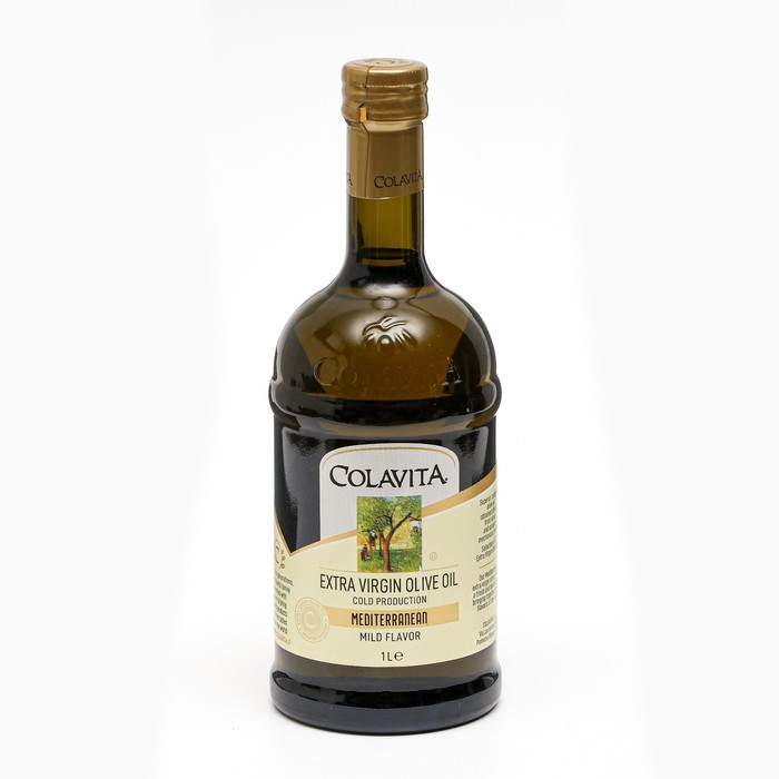 Масло оливковое нерафинированное высшего качества Colavita E.V. Mediterranean, 1 л