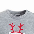 Комплект: джемпер и брюки Крошка Я "Merry Xmas", рост 62-68 см, цвет серый - Фото 7