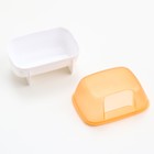 Туалет для грызунов «Пижон», 10.2×7.2×7.2 см, жёлтый - Фото 5