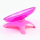 Беговая тарелка Carno для грызунов, 18 х 18 х 11 см, розовая - фото 7383170