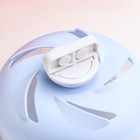 Колесо для грызунов, 11 см, тихое, с металлическим стержнем, пластик, синее - Фото 3