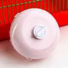 Колесо для грызунов, 14 см, тихое, розовое - Фото 2