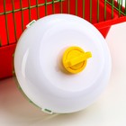 Колесо для грызунов, 14 см, тихое, зелёное - Фото 2