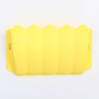 Кормушка для сена наружная, 25 х 15,7 х 7 см, жёлтая - фото 22804471