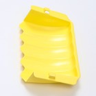 Кормушка для сена наружная, 25 х 15,7 х 7 см, жёлтая - фото 22804472
