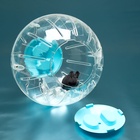 Шар для грызунов Carno, 18.5 см, синий - Фото 3