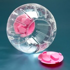 Шар для грызунов Carno, 18,5 см, розовый - Фото 2