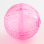 Шар для грызунов "Пижон", 12 см, розовый - фото 6696806