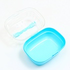 Переноска для грызунов "Пижон", 23 х 16 х 15 см, синяя - Фото 7