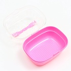 Переноска для грызунов «Пижон», 20×16×15 см, розовая - Фото 7