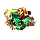 Новогодняя хлопушка пружинная поворотная «С новым годом» шарики 11 см (комплект 20 шт) - фото 24368641