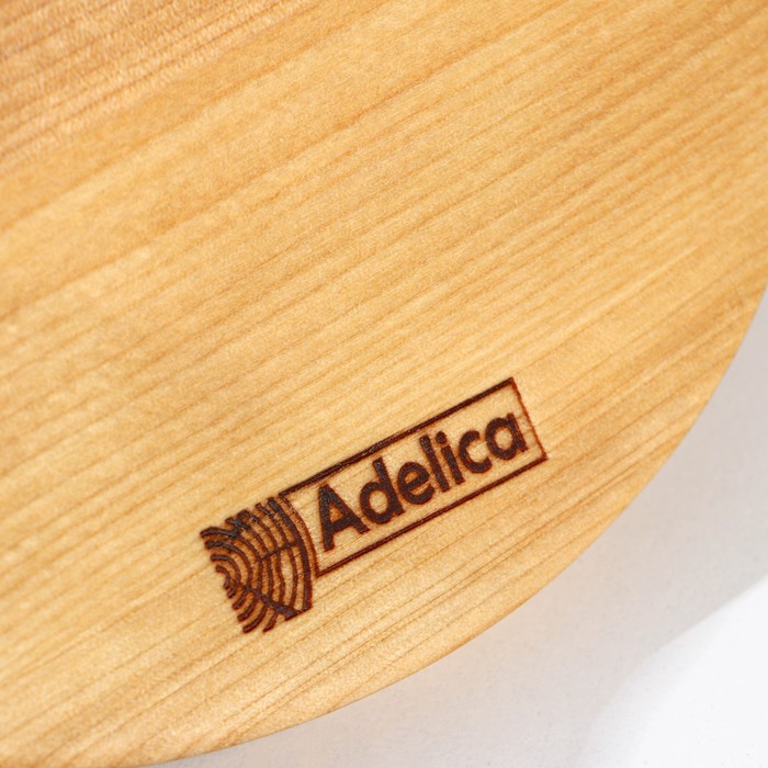 Менажница Adelica, 3 секции, с ручкой, 22×1,8 см, массив берёзы - фото 1883989737