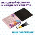 Книга с фонариком «Дело о пропавшем фантике», 22 стр., 5 игровых разворотов, Смешарики - фото 3763807