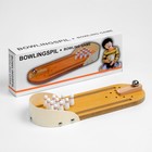 Мини-боулинг настольный, 29.5×10 см, кегли 3×1 см - Фото 5