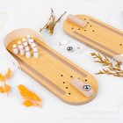 Мини-боулинг настольный, 29.5×10 см, кегли 3×1 см - Фото 6