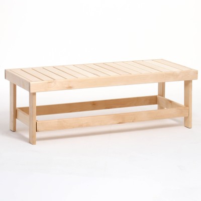 Лавка садовая «Топчан», 120×40×45 см, деревянная, «Добропаровъ»