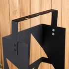 Дровница  "Prizma" 3 предмета 40х40х95 см - фото 21772574